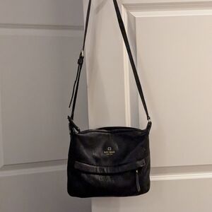 Kate Spade Textured Black Leather Bag